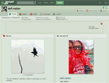 Tablet Screenshot of defi-nation.deviantart.com