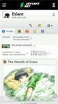 Mobile Screenshot of essant.deviantart.com