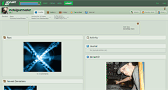 Desktop Screenshot of metalgearmaster.deviantart.com