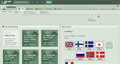 Desktop Screenshot of laleninua.deviantart.com