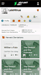Mobile Screenshot of laleninua.deviantart.com