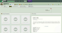 Desktop Screenshot of miguelnovo.deviantart.com