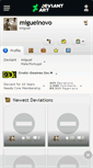 Mobile Screenshot of miguelnovo.deviantart.com