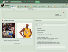 Tablet Screenshot of ito305.deviantart.com