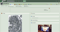 Desktop Screenshot of genocide-al.deviantart.com