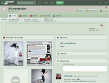 Tablet Screenshot of lift-manipulator.deviantart.com