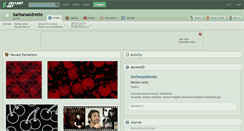 Desktop Screenshot of barbaraaldrette.deviantart.com