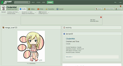 Desktop Screenshot of cindermist.deviantart.com