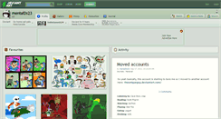 Desktop Screenshot of mentalds23.deviantart.com