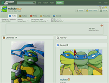 Tablet Screenshot of mukuto.deviantart.com