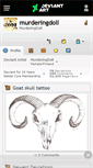 Mobile Screenshot of murderingdoll.deviantart.com