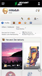 Mobile Screenshot of miloduh.deviantart.com