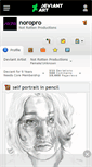 Mobile Screenshot of noropro.deviantart.com