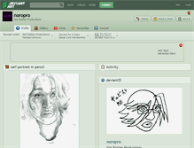 Tablet Screenshot of noropro.deviantart.com