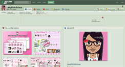 Desktop Screenshot of ladypinkilicious.deviantart.com