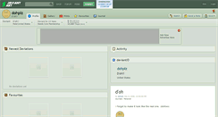 Desktop Screenshot of dohplz.deviantart.com