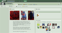 Desktop Screenshot of cutiepieart.deviantart.com