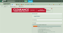 Desktop Screenshot of angelxshadow.deviantart.com