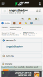 Mobile Screenshot of angelxshadow.deviantart.com