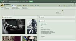 Desktop Screenshot of kizia-mizia.deviantart.com
