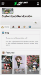 Mobile Screenshot of customized-nendoroid.deviantart.com