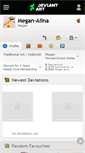 Mobile Screenshot of megan-alina.deviantart.com