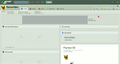 Desktop Screenshot of flareonxdplz.deviantart.com