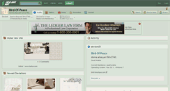 Desktop Screenshot of bird-of-peace.deviantart.com
