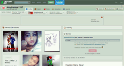 Desktop Screenshot of amytherose1997.deviantart.com