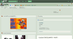 Desktop Screenshot of contost.deviantart.com