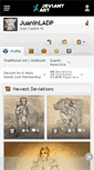 Mobile Screenshot of juaninladp.deviantart.com
