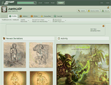 Tablet Screenshot of juaninladp.deviantart.com