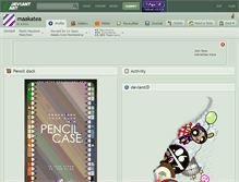 Tablet Screenshot of maakatea.deviantart.com