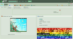 Desktop Screenshot of chibiki.deviantart.com