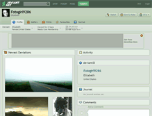 Tablet Screenshot of fotogirl9286.deviantart.com