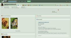 Desktop Screenshot of ivegotacameratoocunt.deviantart.com