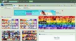 Desktop Screenshot of crushermania.deviantart.com