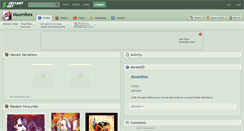 Desktop Screenshot of muumikex.deviantart.com