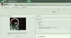 Desktop Screenshot of dan551x.deviantart.com