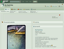 Tablet Screenshot of my-guernica.deviantart.com