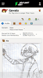 Mobile Screenshot of gawato.deviantart.com