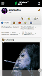 Mobile Screenshot of ambrotos.deviantart.com