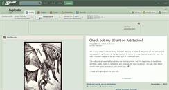 Desktop Screenshot of lupinator.deviantart.com