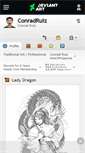 Mobile Screenshot of conradruiz.deviantart.com