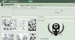 Desktop Screenshot of jonathanglapion.deviantart.com