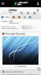 Mobile Screenshot of ldman.deviantart.com