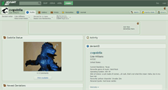 Desktop Screenshot of cwgodzilla.deviantart.com