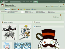 Tablet Screenshot of graphicsmith.deviantart.com