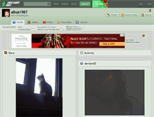 Tablet Screenshot of albus1987.deviantart.com