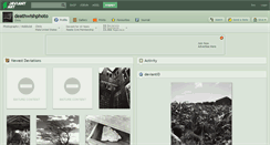 Desktop Screenshot of deathwishphoto.deviantart.com